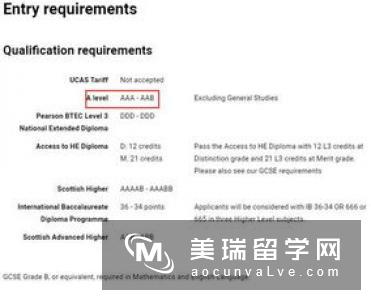 英国金融专业大学申请条件有哪些?