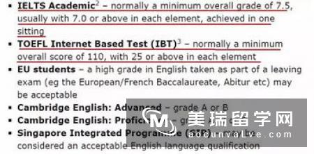 英国大学本科申请条件有哪些?