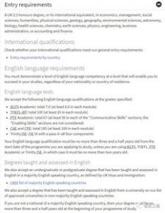 英国爱丁堡大学TESOL专业申请要求